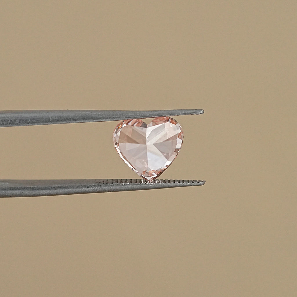 Fancy Intense Pink Heart Loose Diamond