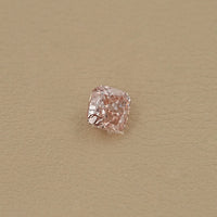 Fancy Intense Pink Square Cushion Lab Diamond