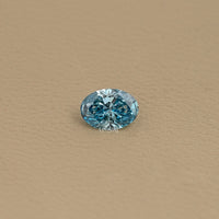 Oval Fancy Vivid Blue Lab Grown Diamond