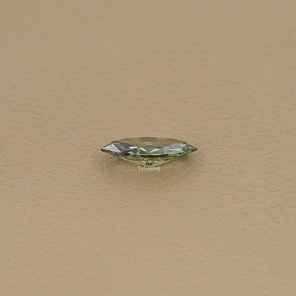 Fancy Vivid Green Marquise Lab Diamond