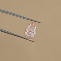 Fancy Vivid Pink Pear Cut Loose Diamond
