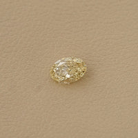 Oval Cut Fancy Yellow Loose Diamond