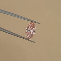 Marquise Fancy Vivid Pink Lab Diamond
