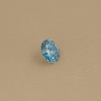 2.50 CT Round Cut Fancy Vivid Blue Diamond