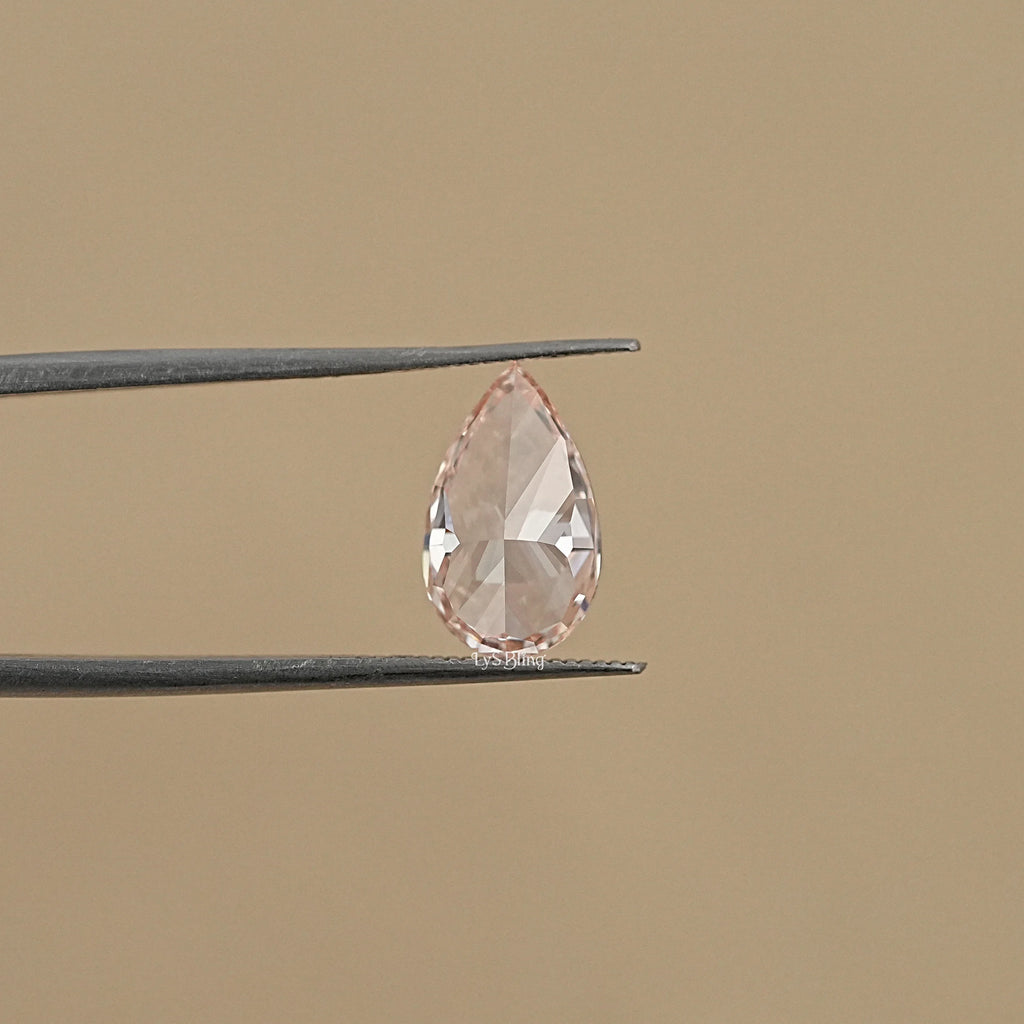 Fancy Vivid Pink Pear Cut Loose Diamond