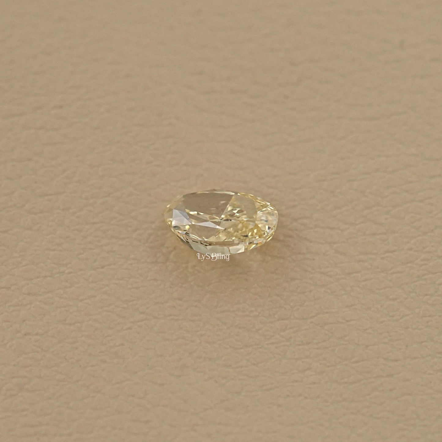 Oval Cut Fancy Yellow Loose Diamond