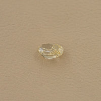 Oval Cut Fancy Yellow Loose Diamond