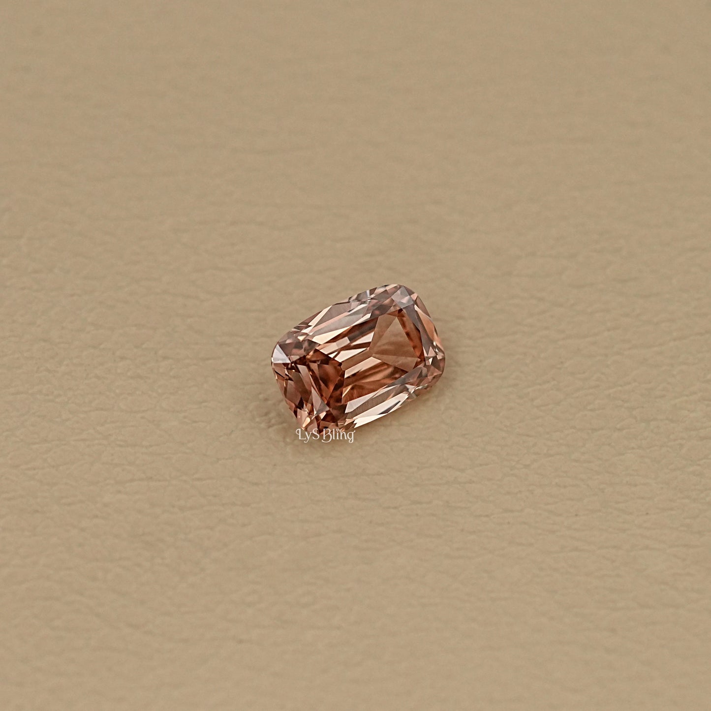 Cushion Cut Fancy Brown Loose Diamond
