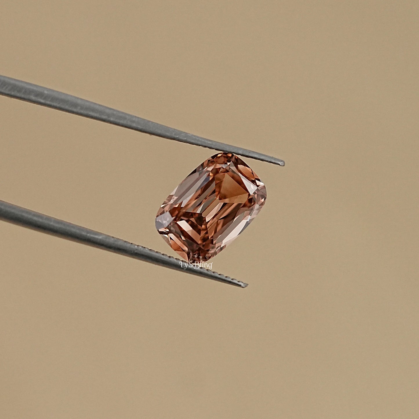 Cushion Cut Fancy Brown Loose Diamond