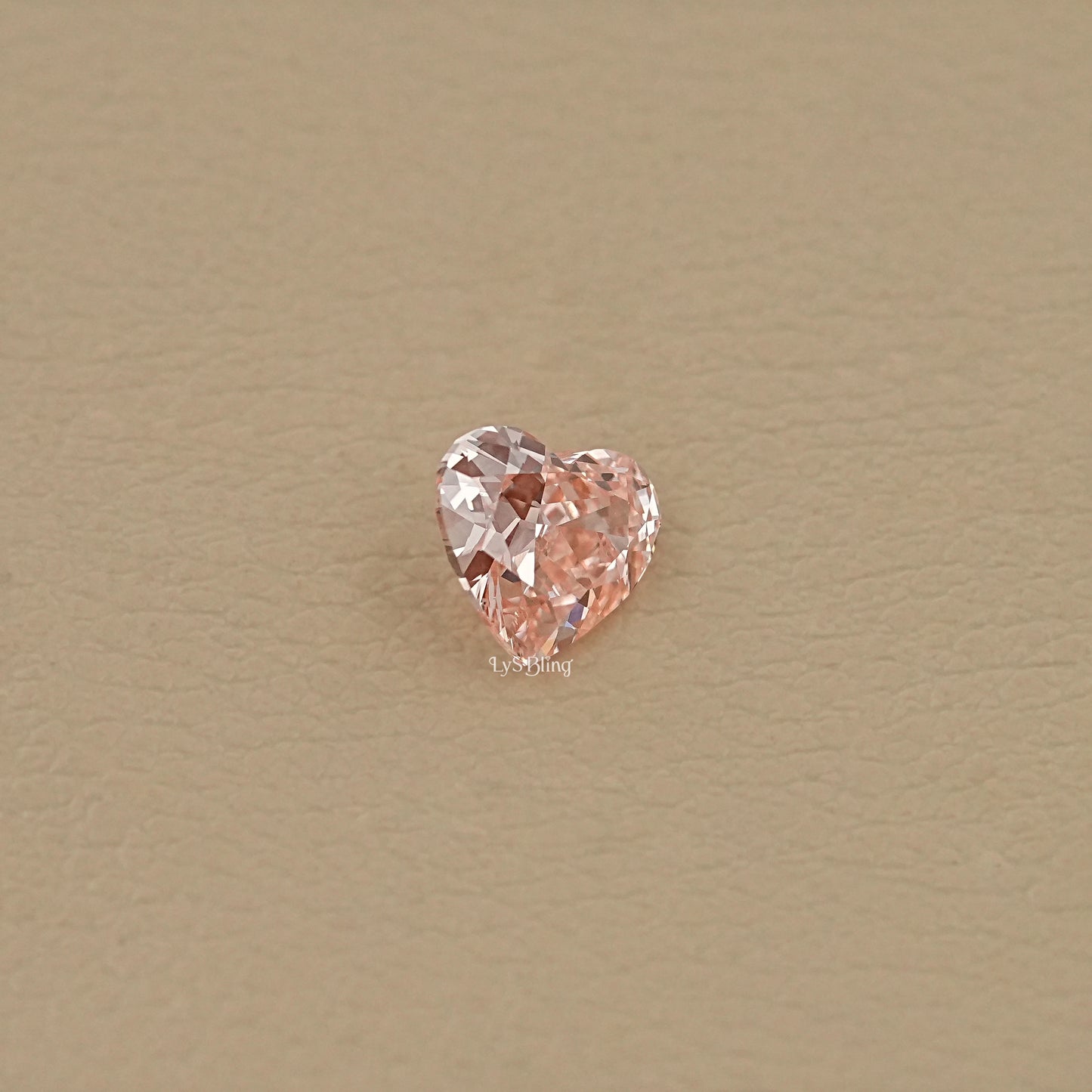 Fancy Intense Pink Heart Loose Diamond