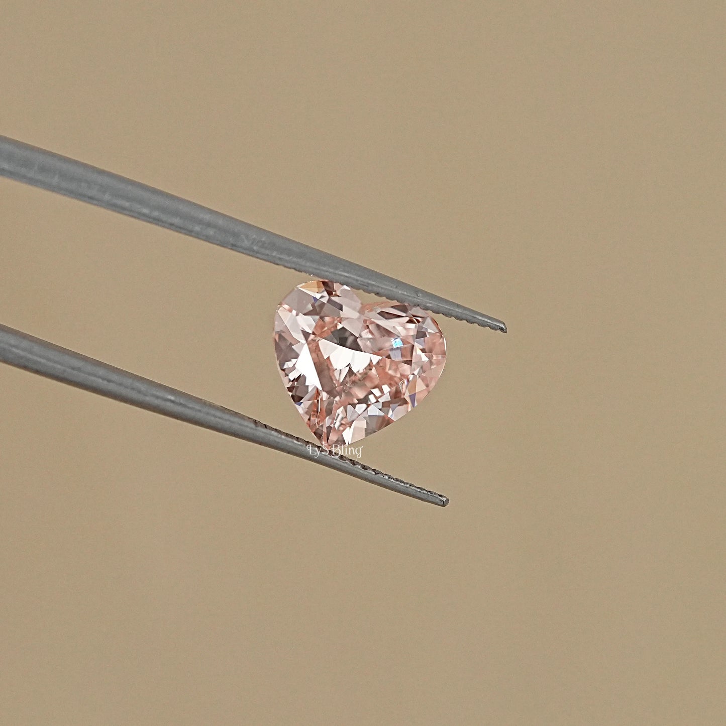 Fancy Intense Pink Heart Loose Diamond