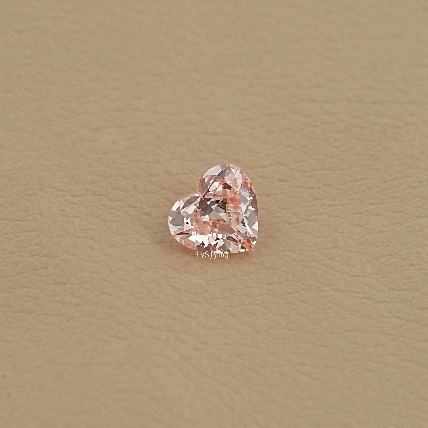 Fancy Intense Pink Heart Loose Diamond