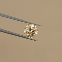 Fancy Intense Yellow Round Lab Grown Diamond