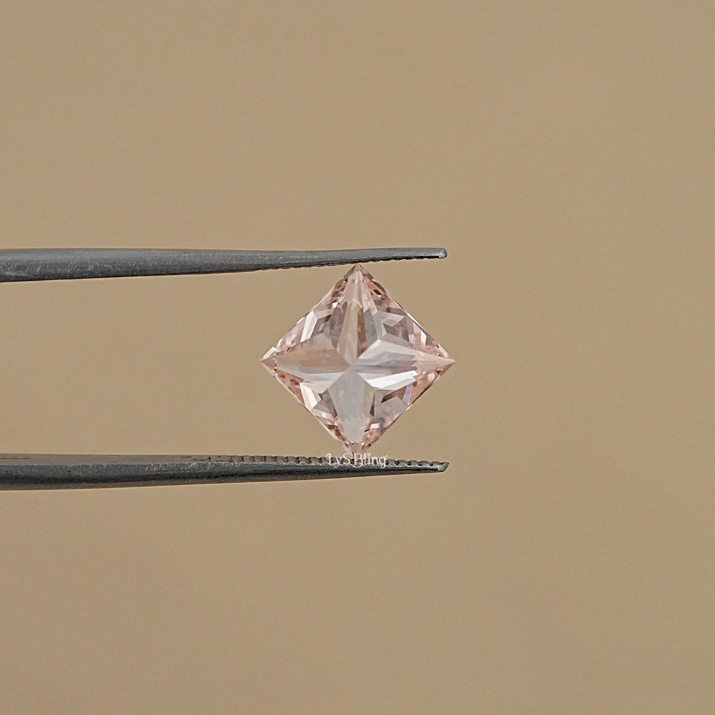 Fancy Vivid Pink Princess Lab Diamond