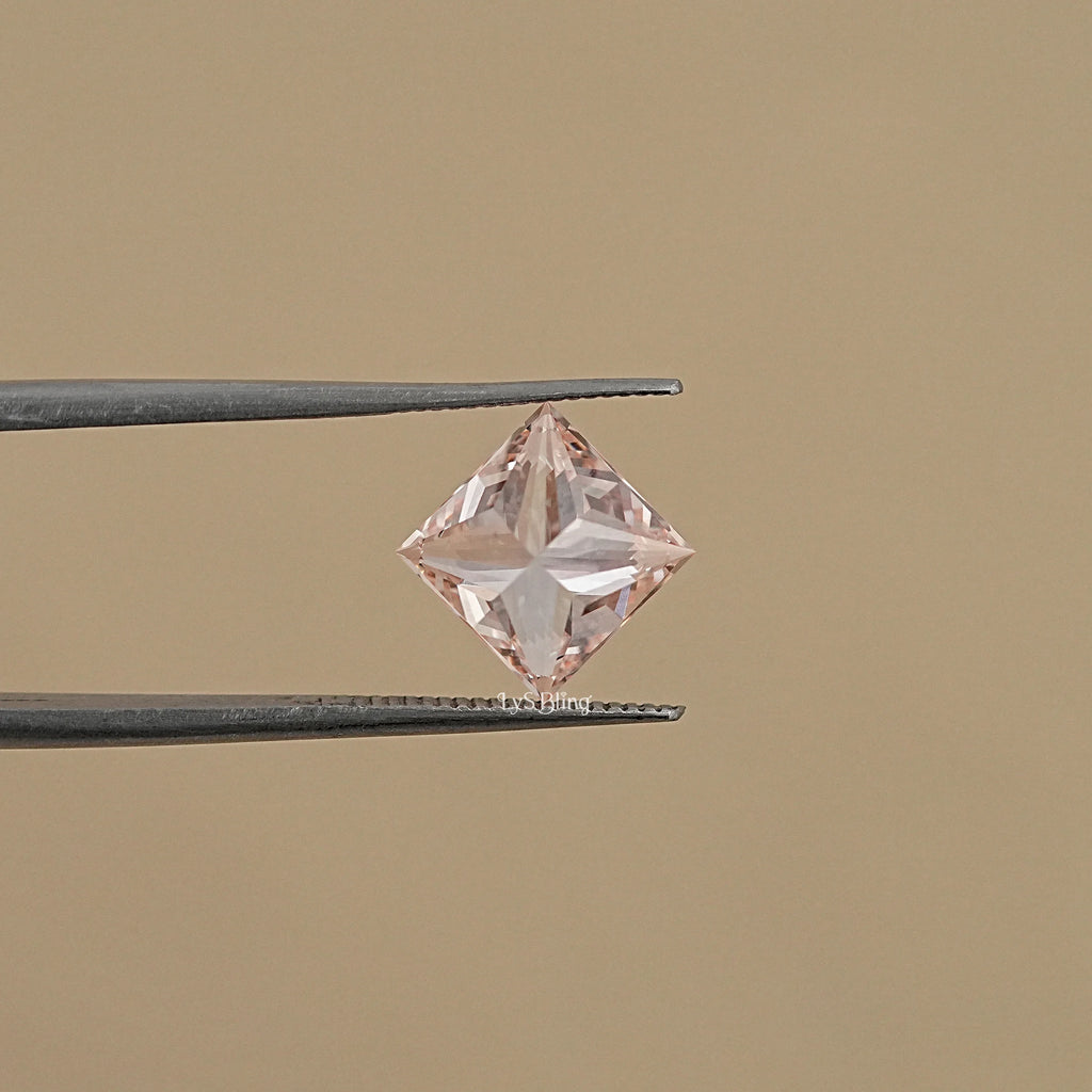 Fancy Vivid Pink Princess Lab Diamond