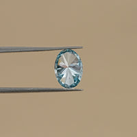 Oval Fancy Vivid Blue Lab Grown Diamond