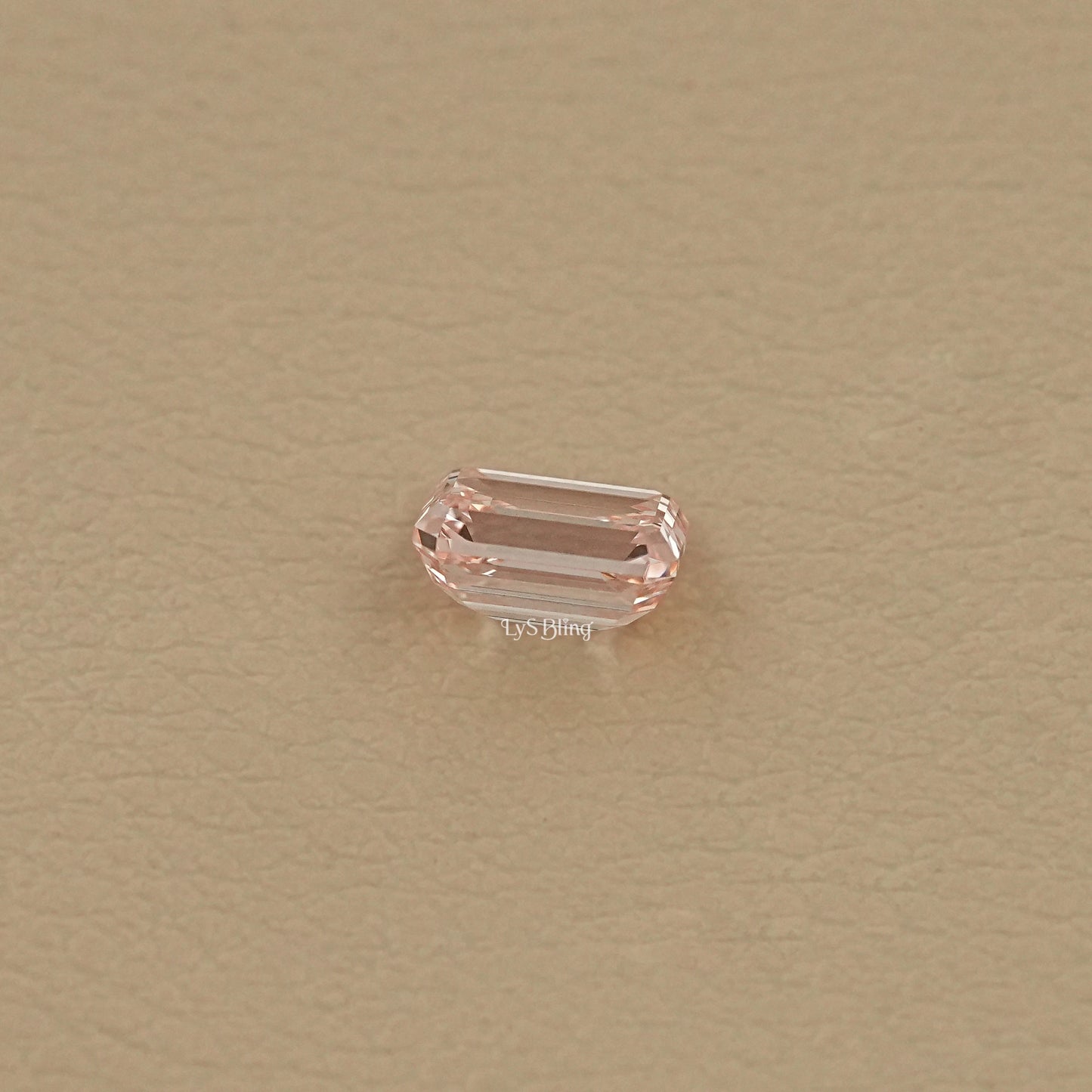 Vivid Pink Emerald Lab Grown Diamond