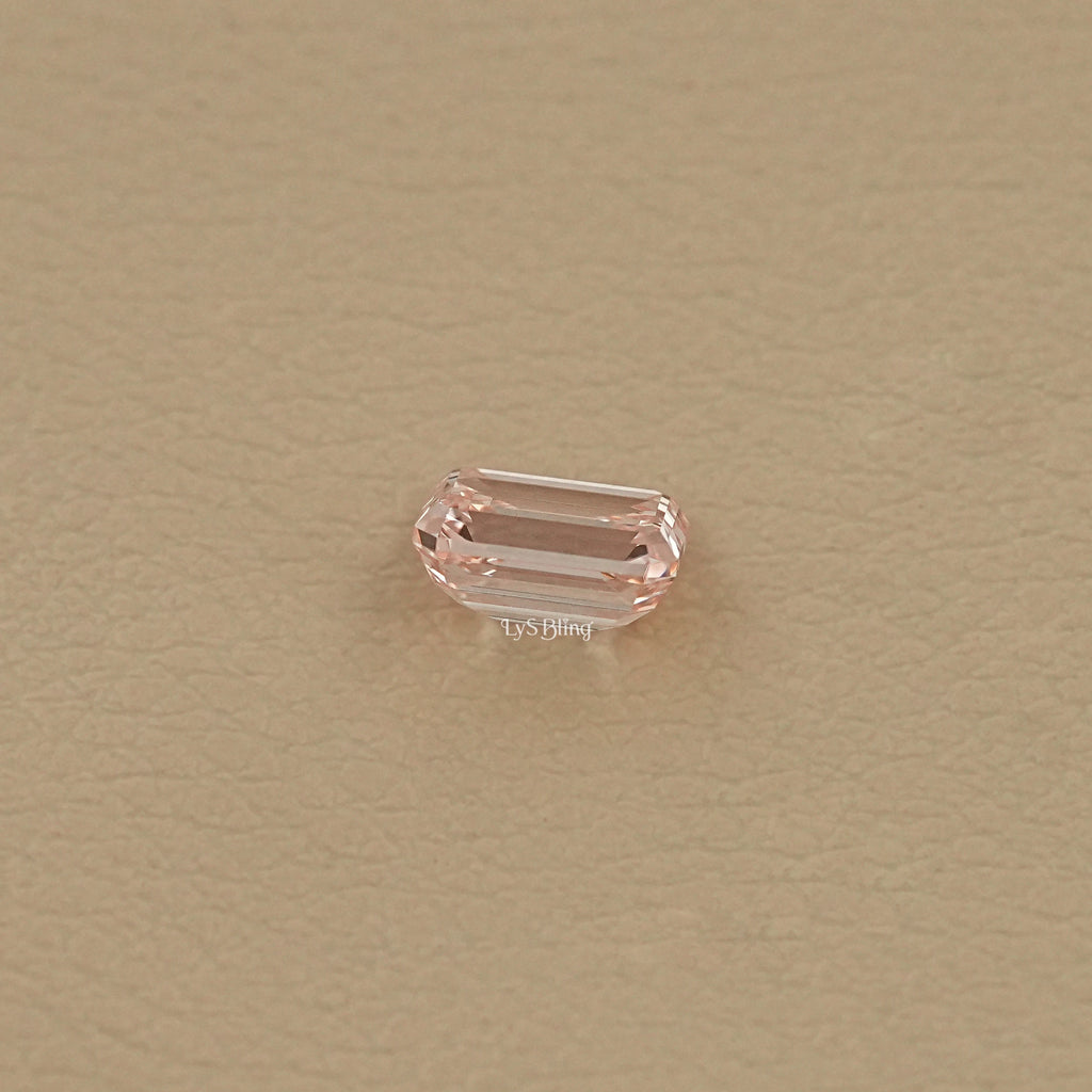 Vivid Pink Emerald Lab Grown Diamond