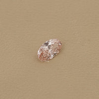 2.55 CT Oval Fancy Vivid Pink Loose Diamond