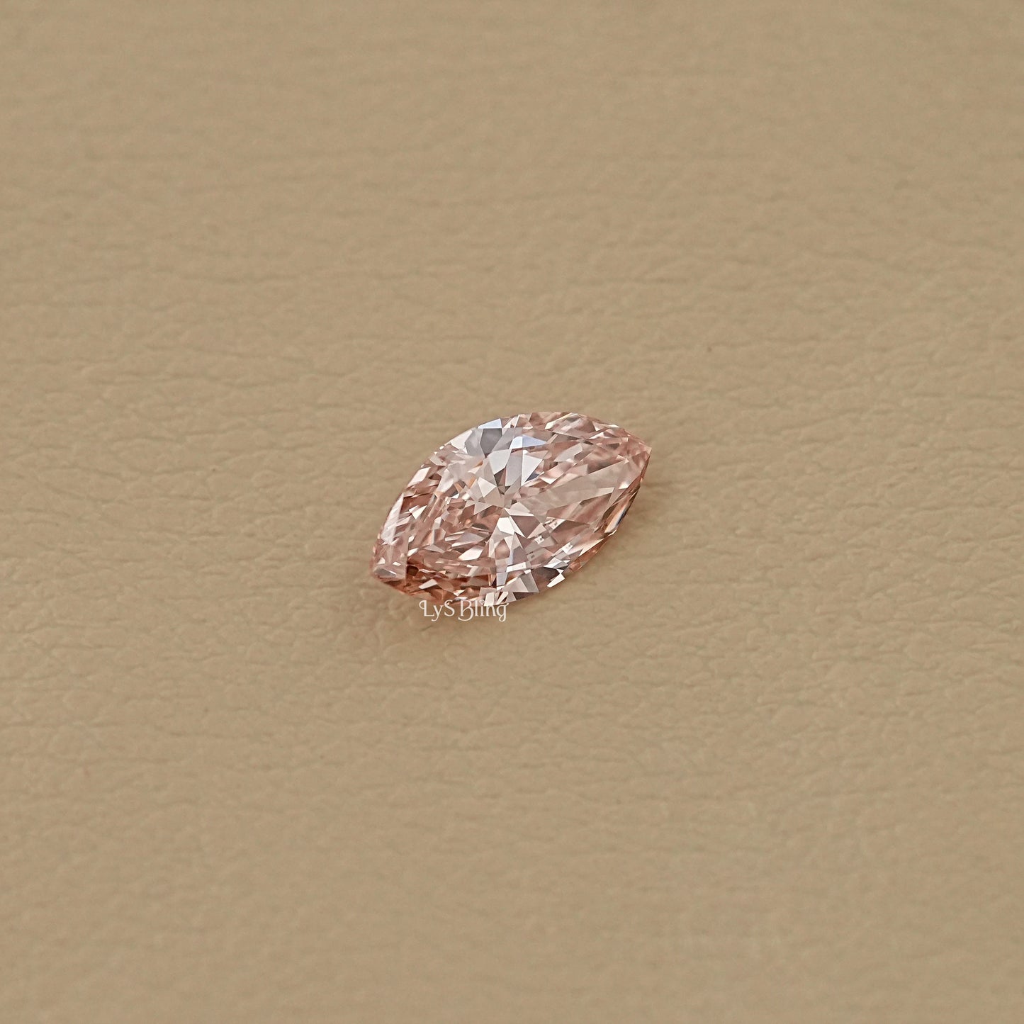 Marquise Fancy Vivid Pink Lab Diamond