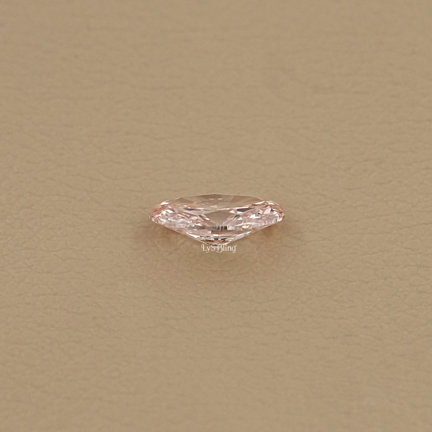 2.55 CT Oval Fancy Vivid Pink Loose Diamond