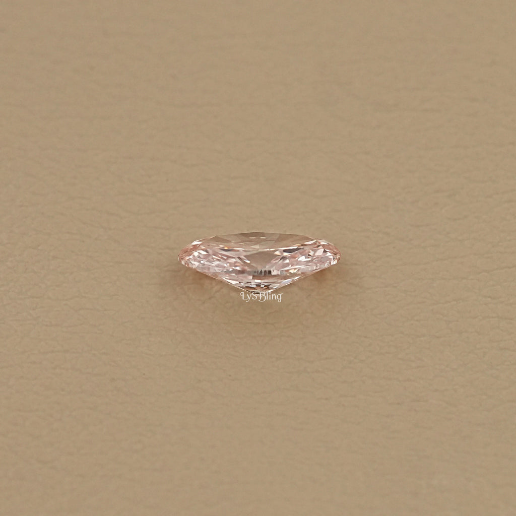 2.55 CT Oval Fancy Vivid Pink Loose Diamond