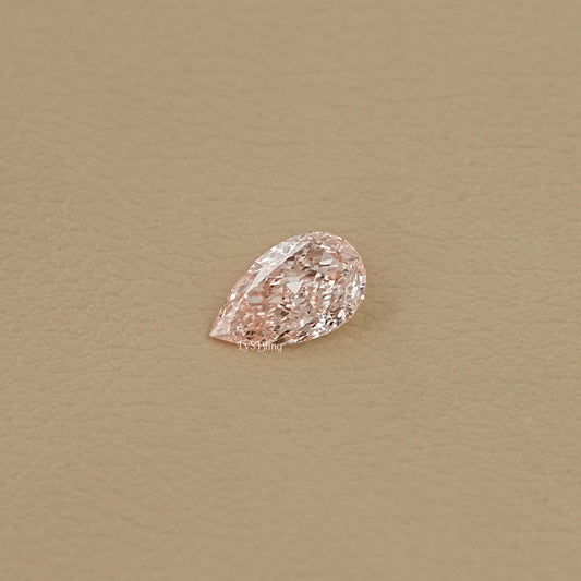 Fancy Vivid Pink Pear Cut Loose Diamond