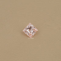 Fancy Vivid Pink Princess Lab Diamond