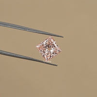 Fancy Vivid Pink Princess Lab Diamond