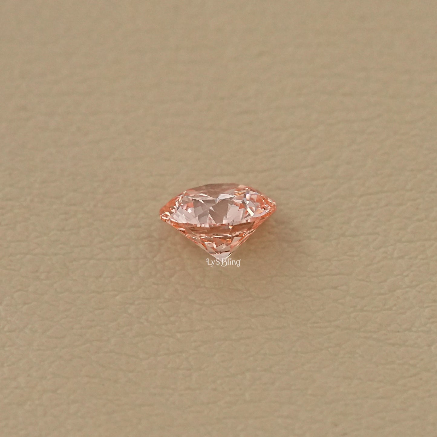 2.50 CT Fancy Vivid Pink Round Loose Diamond