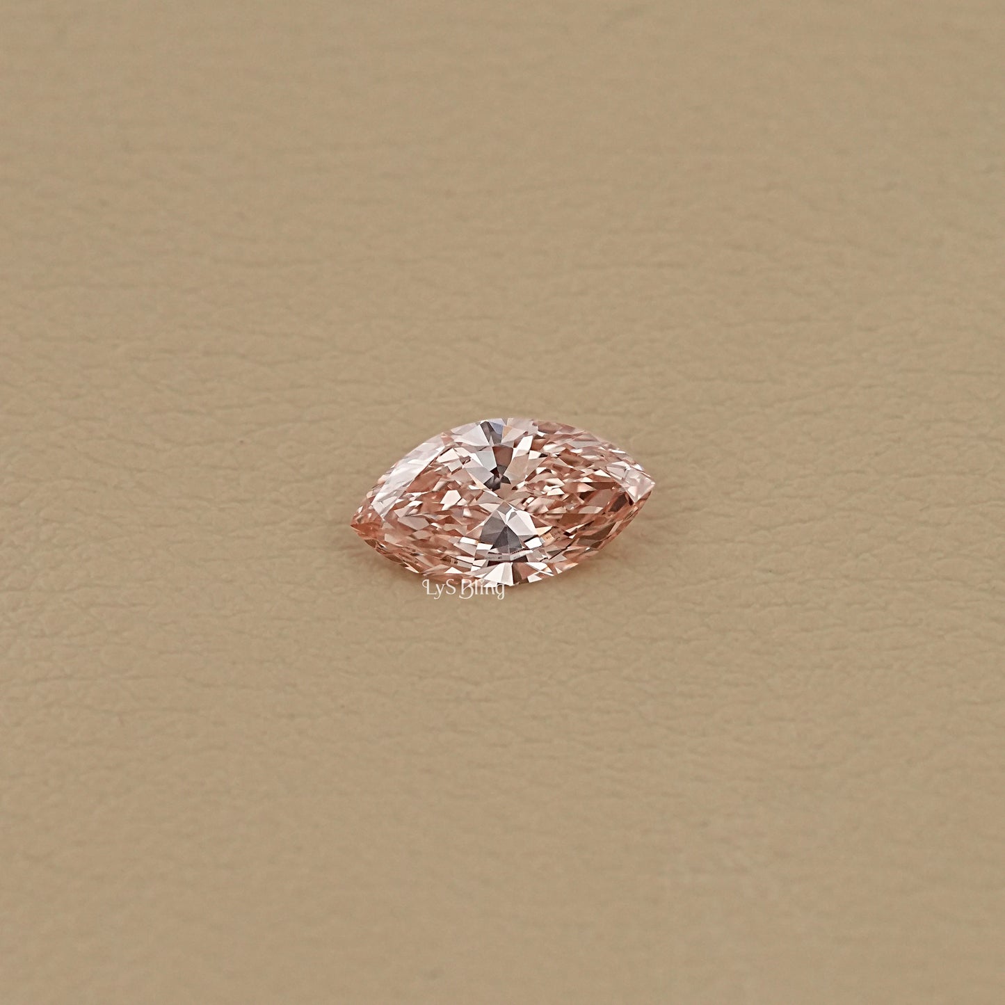 Marquise Fancy Vivid Pink Lab Diamond