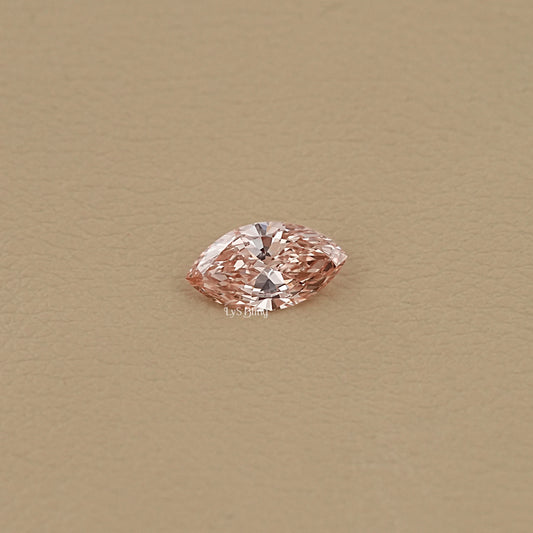 Marquise Fancy Vivid Pink Lab Diamond