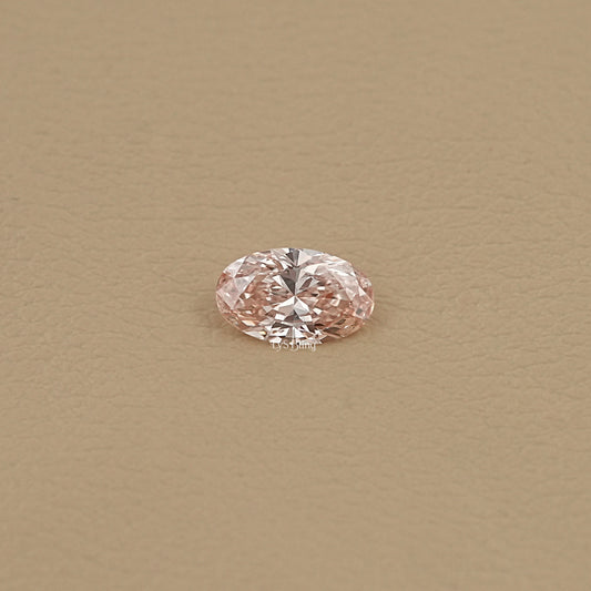 2.55 CT Oval Fancy Vivid Pink Loose Diamond