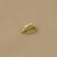 Pear Diamond Fancy Intense Yellow Loose