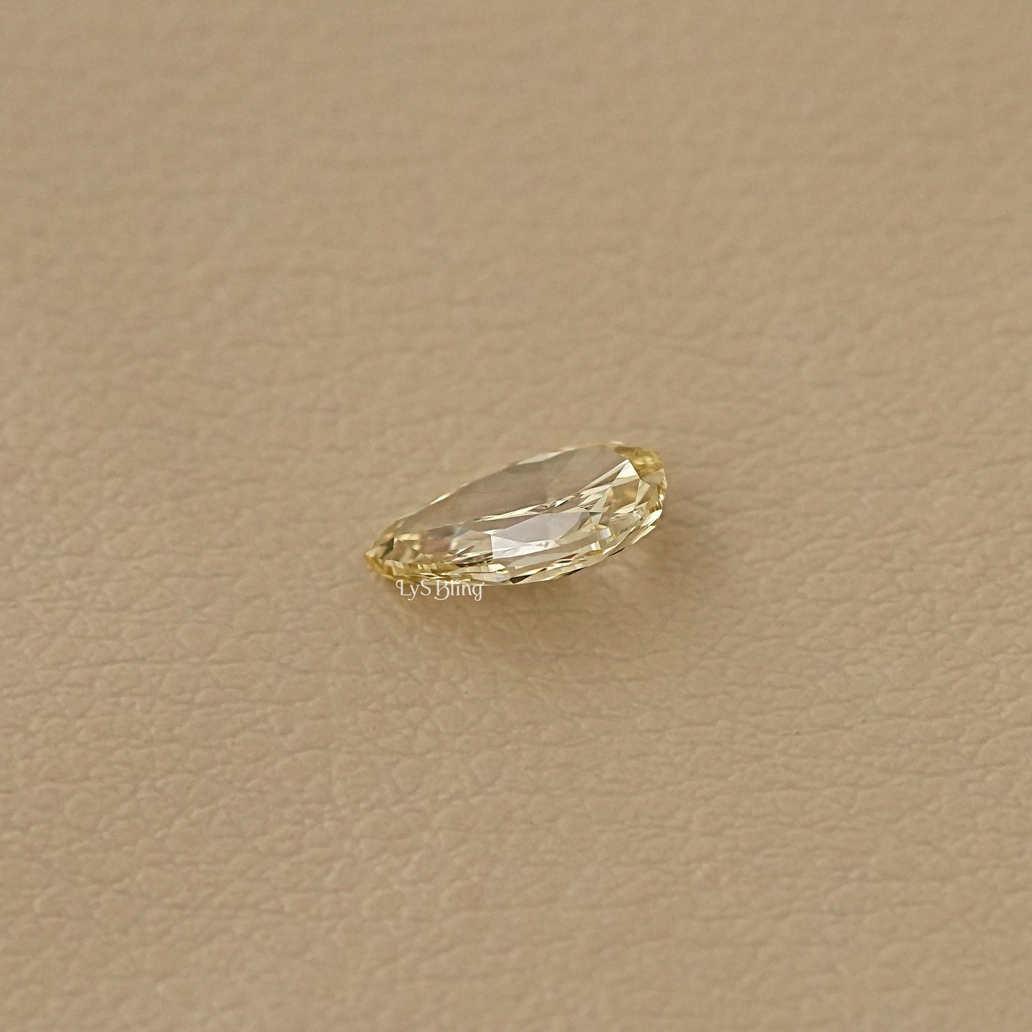 Pear Diamond Fancy Intense Yellow Loose