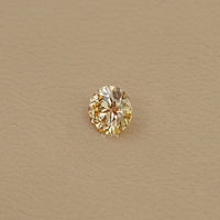 Fancy Intense Yellow Round Lab Grown Diamond