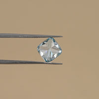 Fancy Vivid Blue Square Cushion Loose Diamond
