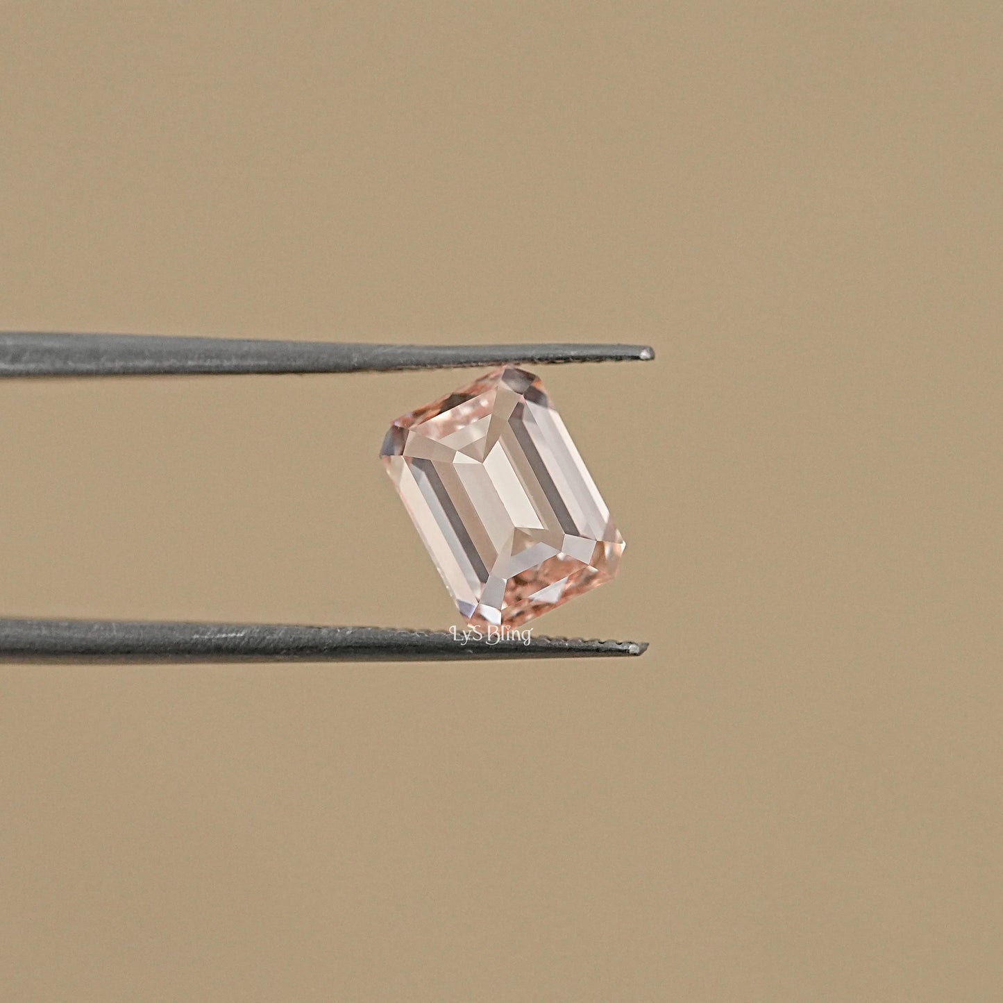 Vivid Pink Emerald Lab Grown Diamond