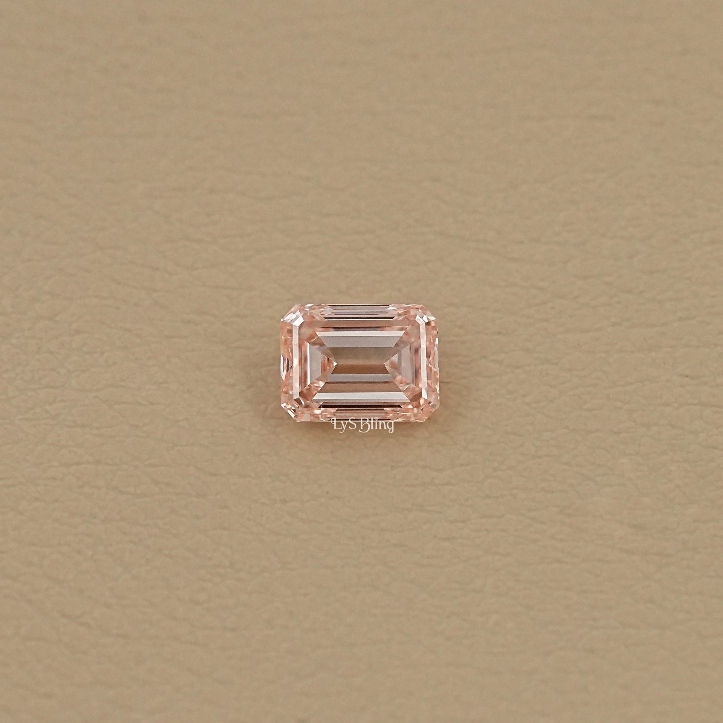 Vivid Pink Emerald Lab Grown Diamond
