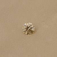 Fancy Intense Yellow Round Lab Grown Diamond